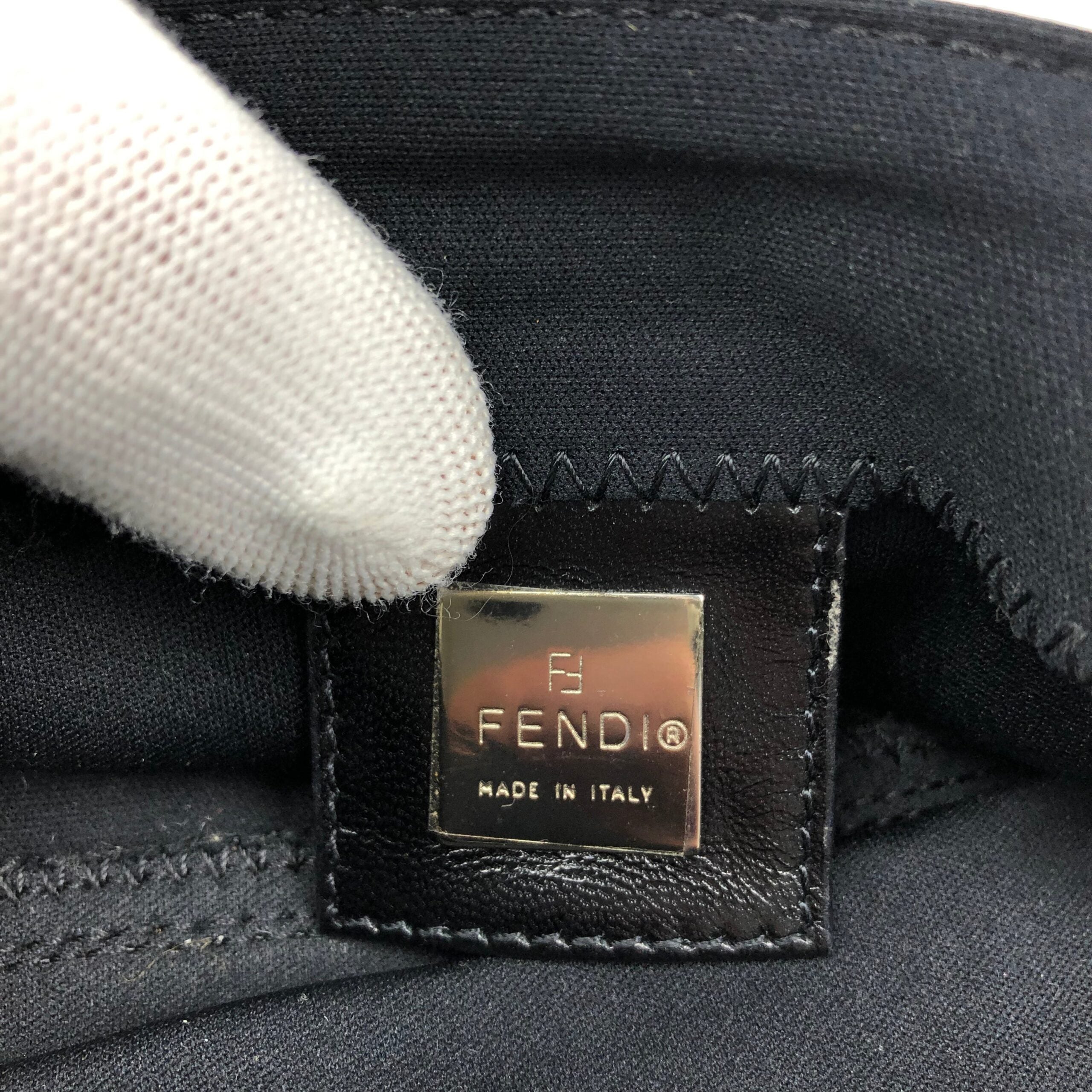 FENDI JERSEY BAGUETTE BAG