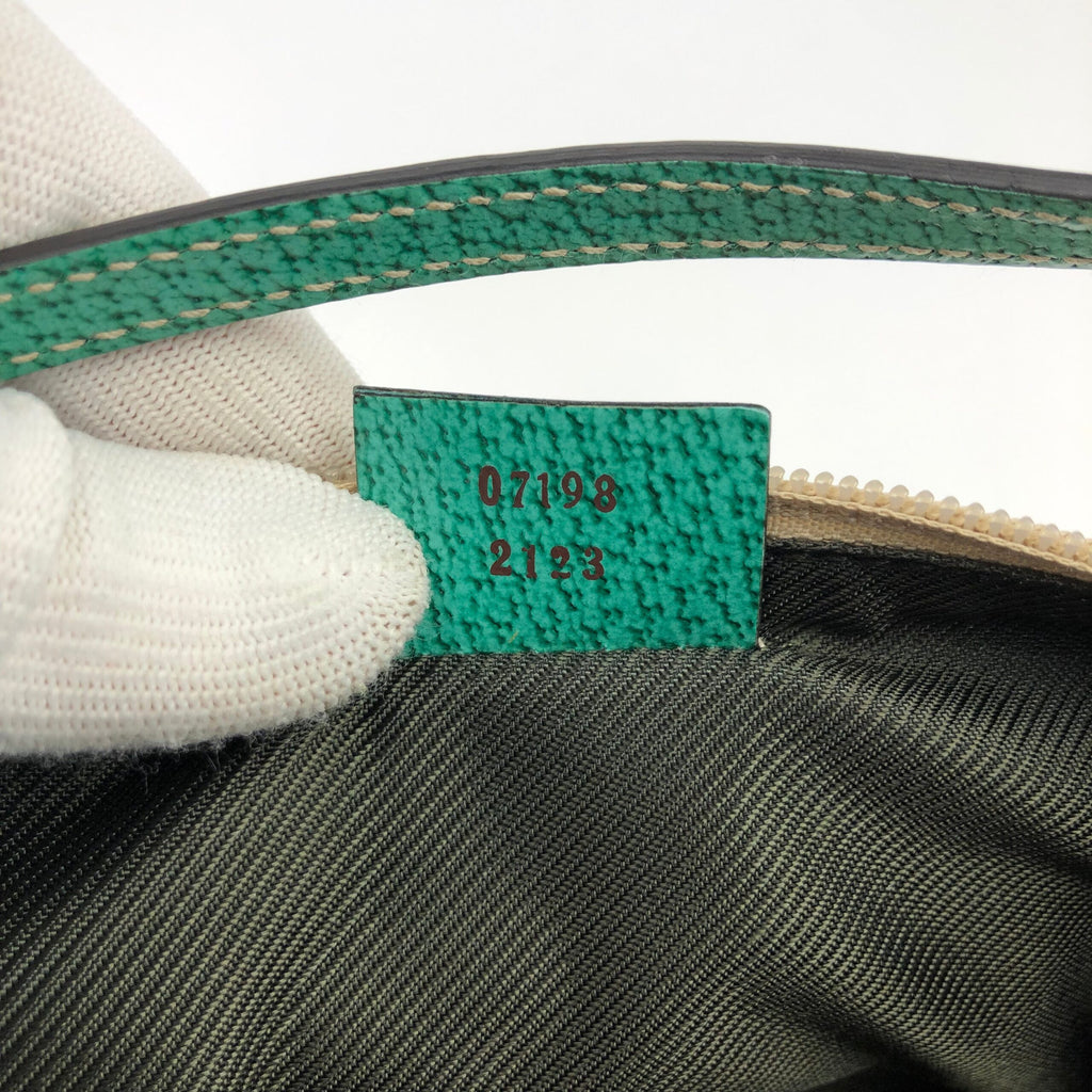 GUCCI MONOGRAM SHOULDER BAG