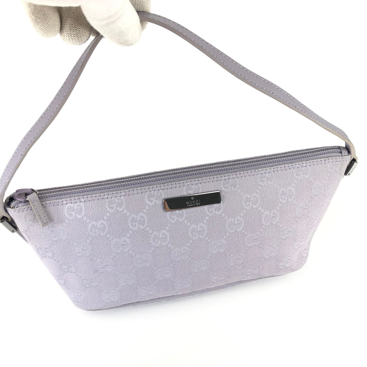 GUCCI MONOGRAM SHOULDER BAG