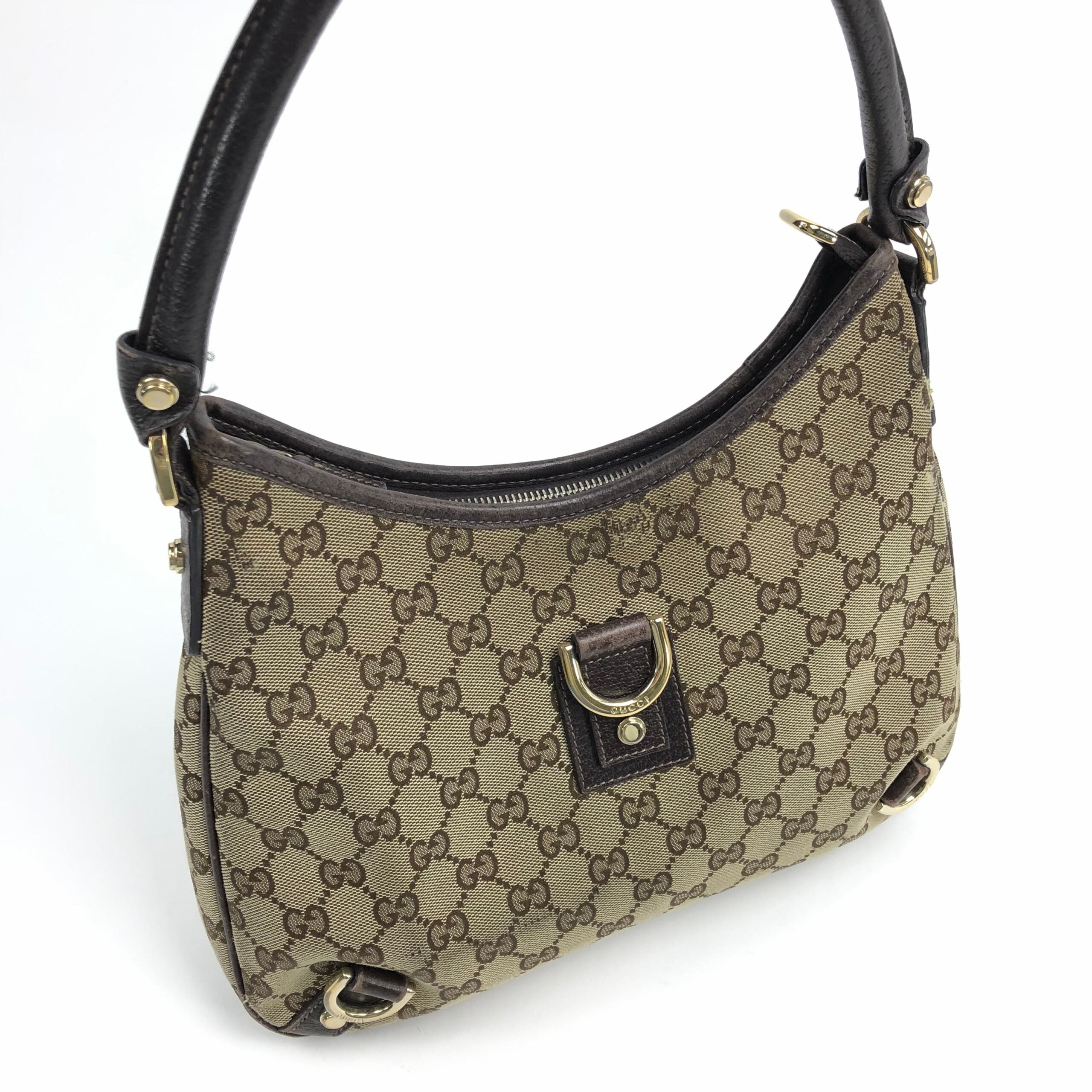 GUCCI MONOGRAM SHOULDER BAG