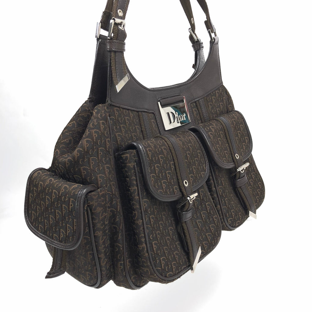 CHRISTIAN DIOR MONOGRAM SHOULDER BAG