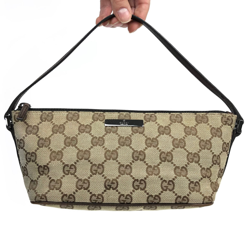 GUCCI MONOGRAM SHOULDER BAG