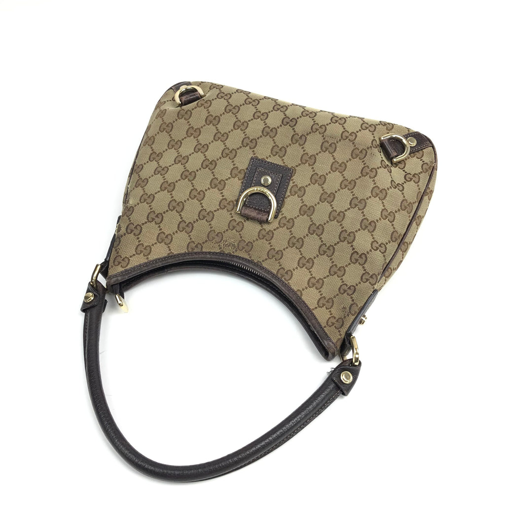 GUCCI MONOGRAM SHOULDER BAG