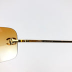 CHANEL RIMLESS SUNGLASSES