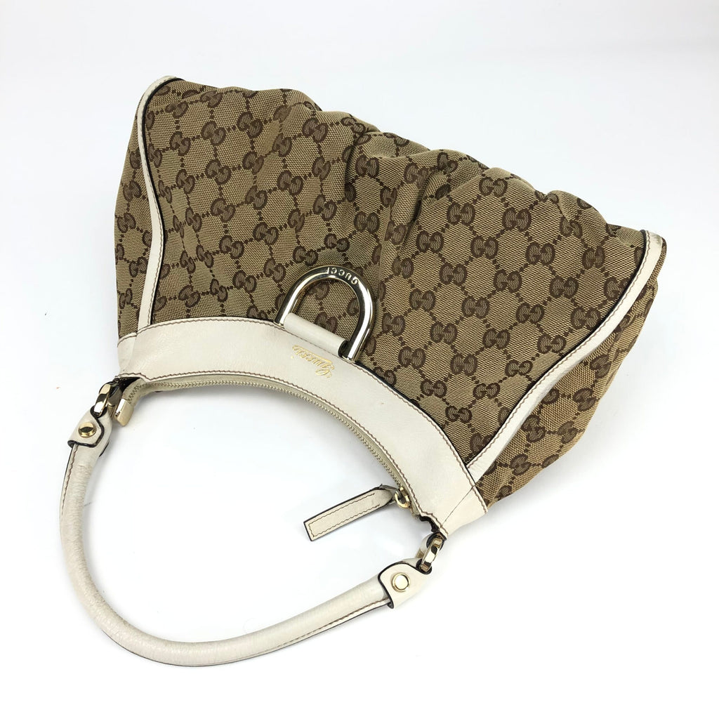 GUCCI MONOGRAM ABBEY SHOULDER BAG