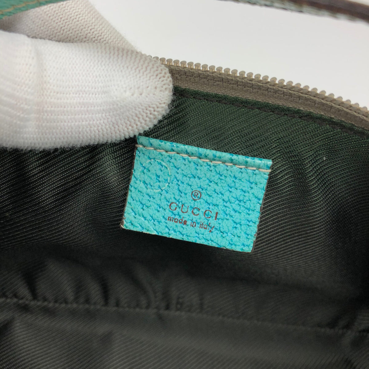 GUCCI MONOGRAM SHOULDER BAG