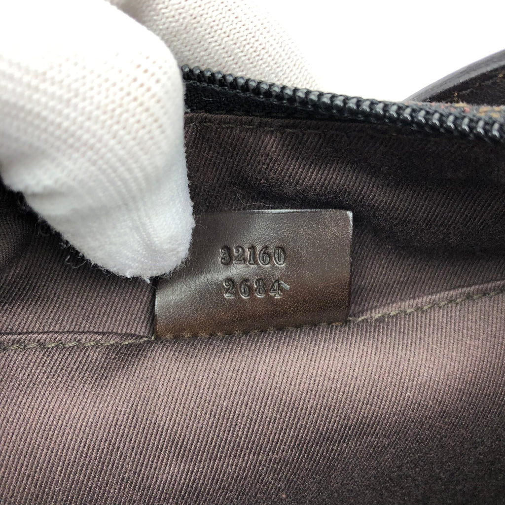GUCCI MONOGRAM SHOULDER BAG