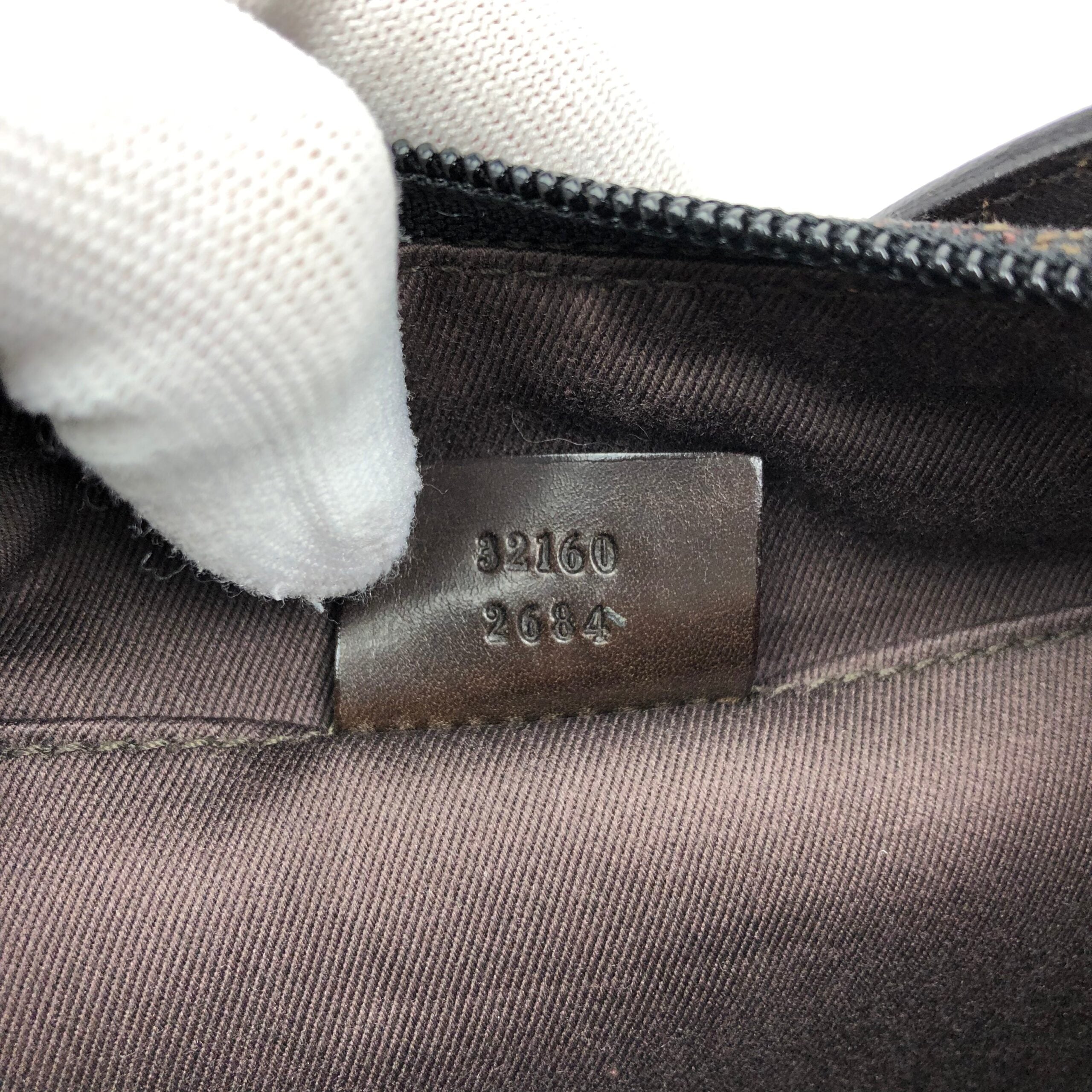 GUCCI MONOGRAM SHOULDER BAG