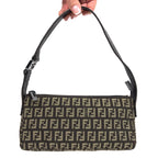 FENDI ZUCCA SHOULDER BAG