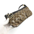 GUCCI MONOGRAM SHOULDER BAG