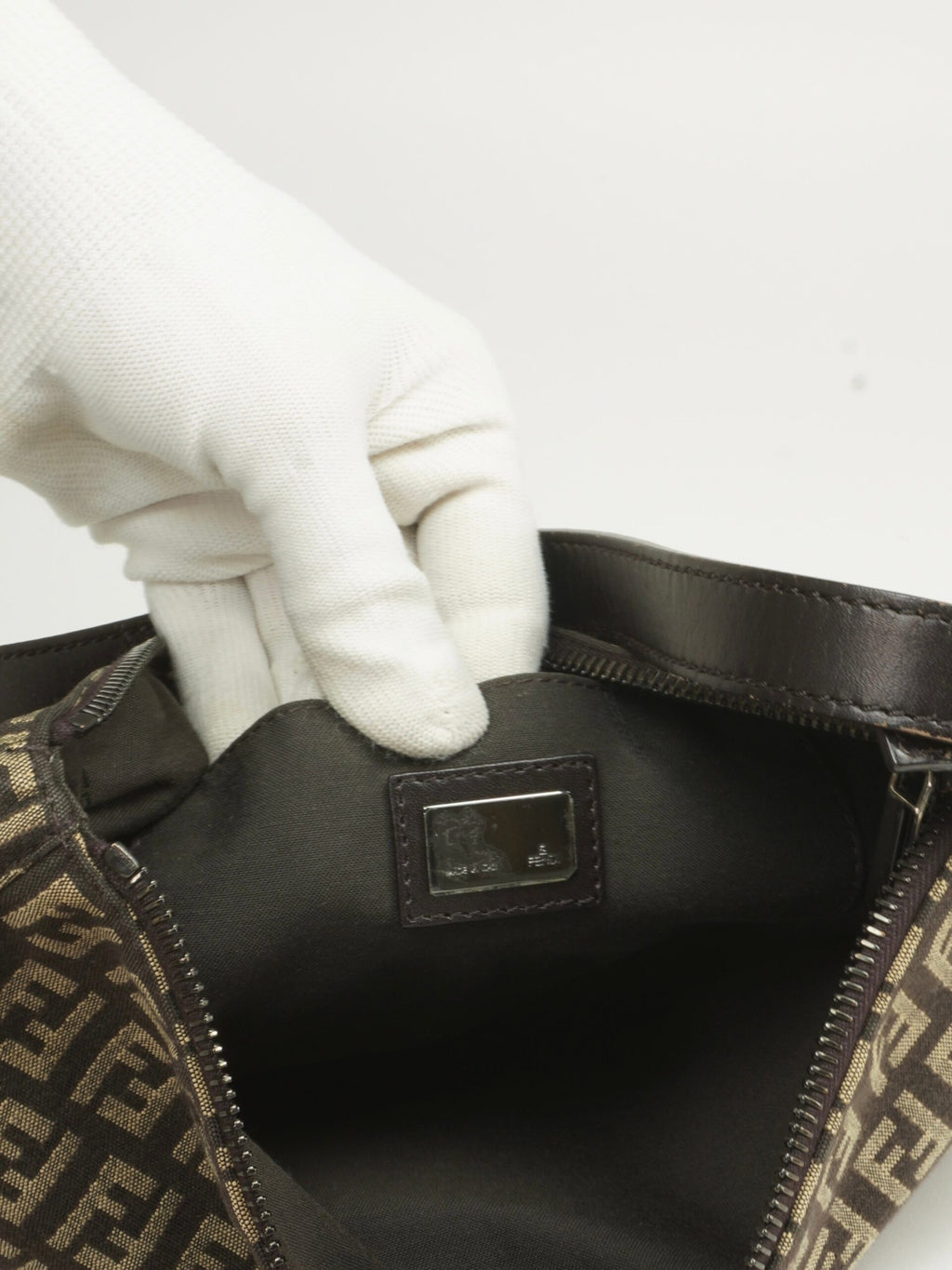 FENDI ZUCCA SHOULDER BAG