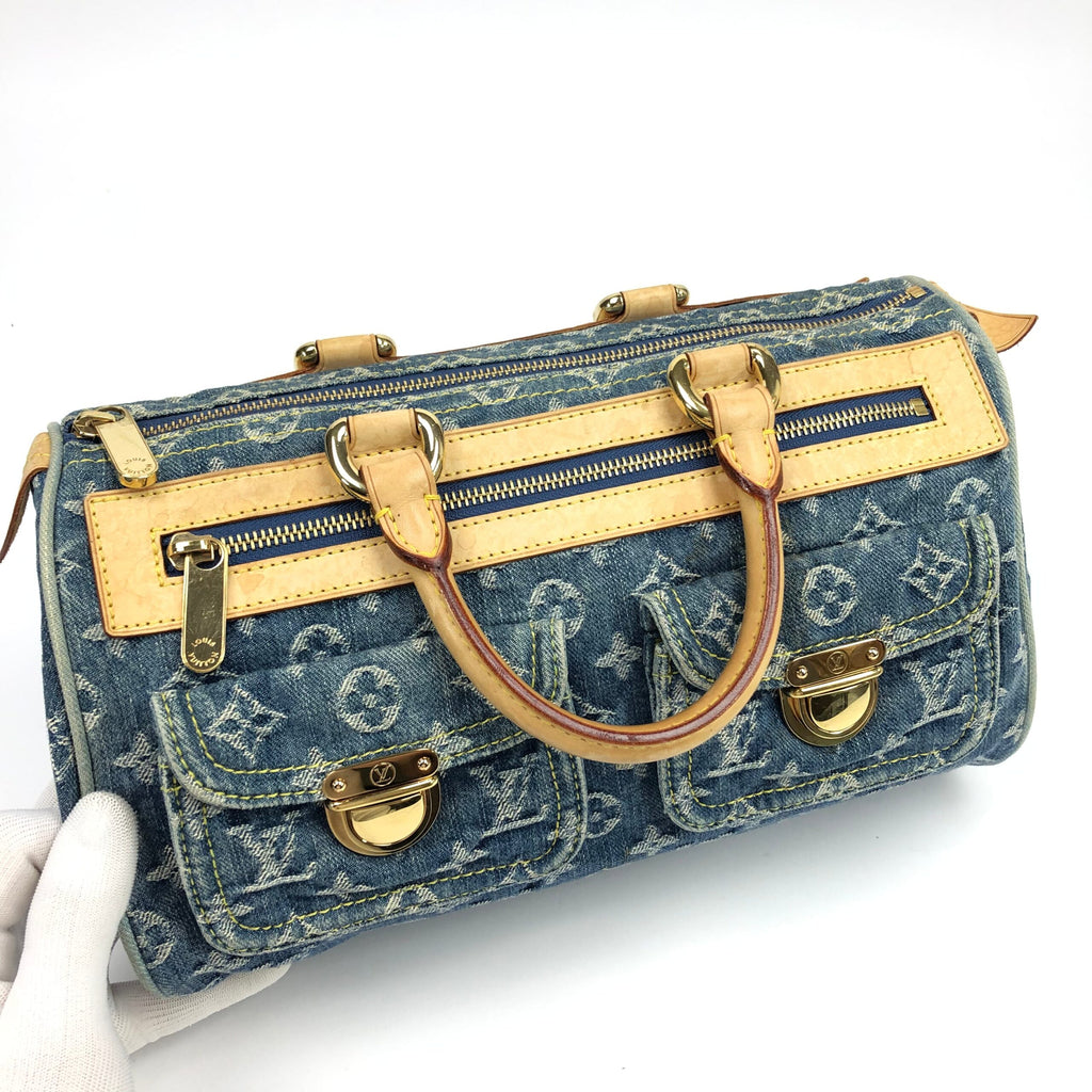 LOUIS VUITTON DENIM NEO SPEEDY BAG