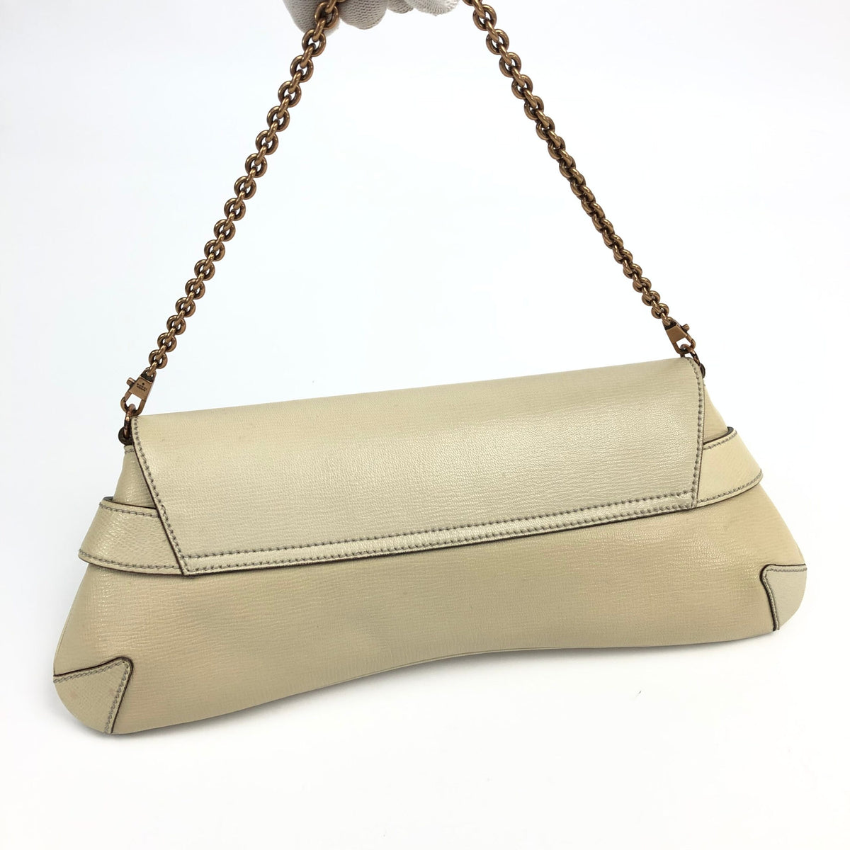 GUCCI HORSEBIT TOM FORD CHAIN LEATHER SHOULDER BAG