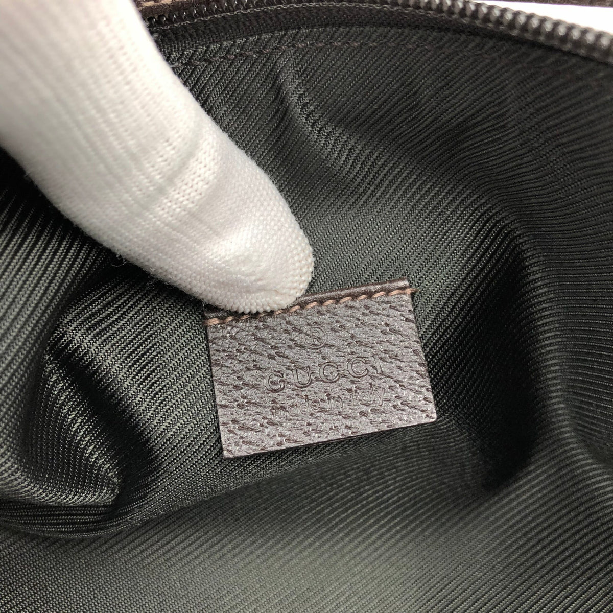 GUCCI MONOGRAM SHOULDER BAG
