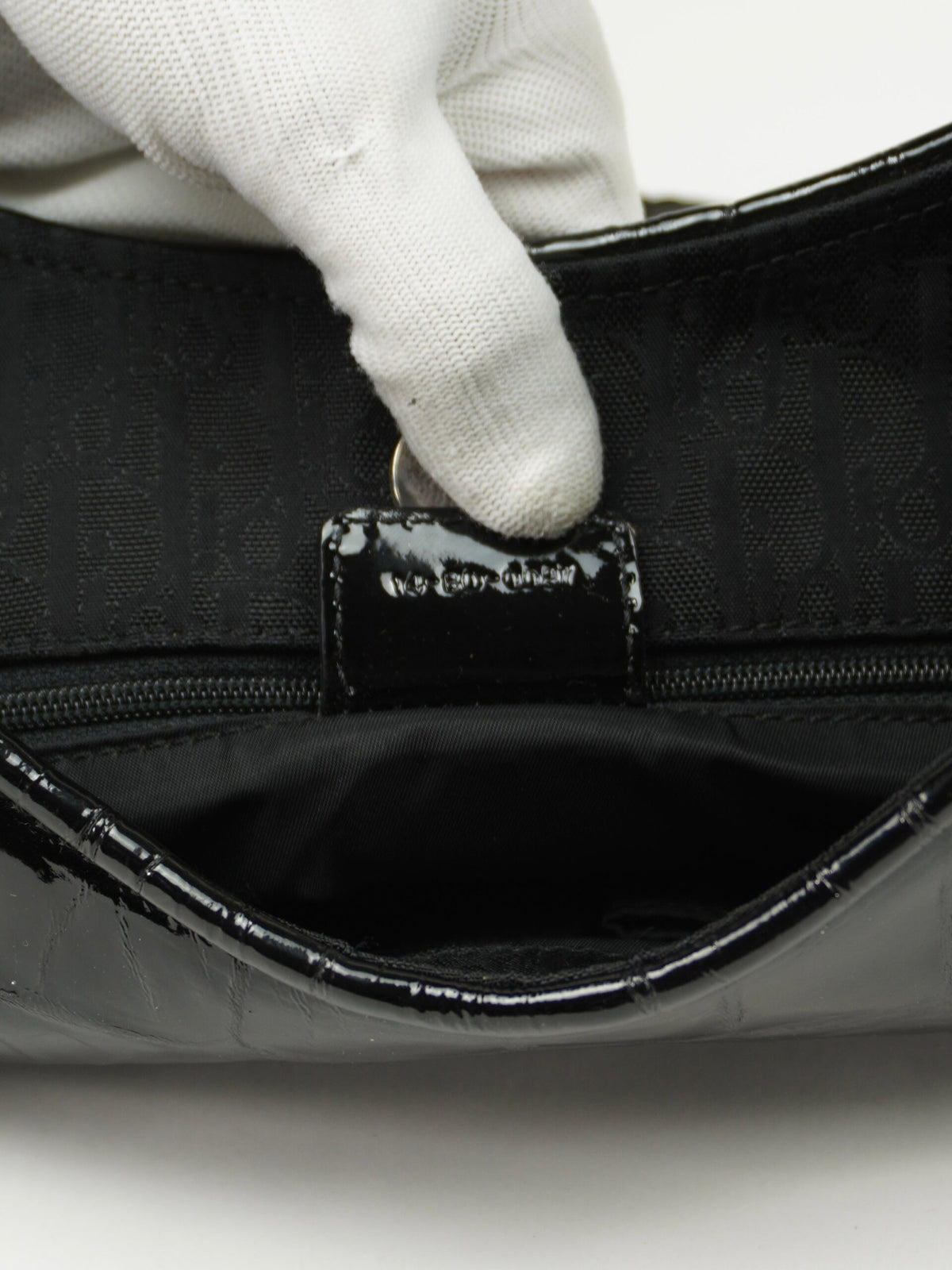 CHRISTIAN DIOR CROCODILE EMBOSSED CORSET HOBO