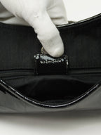 CHRISTIAN DIOR CROCODILE EMBOSSED CORSET HOBO