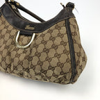 GUCCI MONOGRAM ABBEY SHOULDER BAG