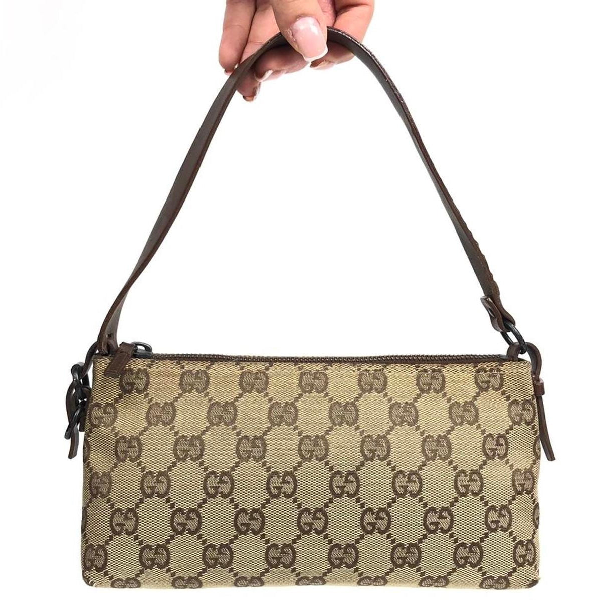 GUCCI MONOGRAM SHOULDER BAG