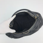 GUCCI MONOGRAM LEATHER ABBEY BAG