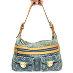 LOUIS VUITTON BAGGY PM DENIM SHOULDER BAG