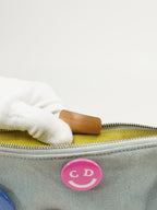 CHRISTIAN DIOR SPEEDWAY DENIM MINI SADDLE