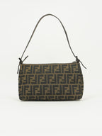 FENDI ZUCCA SHOULDER BAG