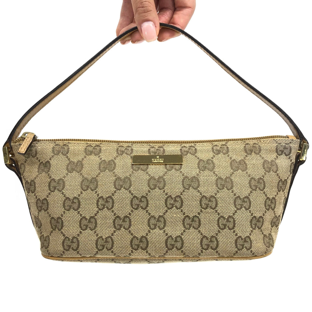 GUCCI MONOGRAM SHOULDER BAG