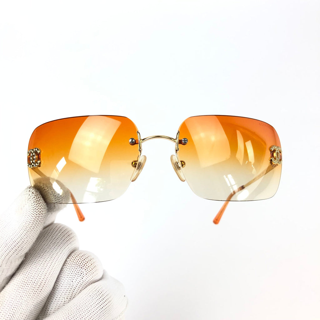CHANEL RIMLESS SUNGLASSES