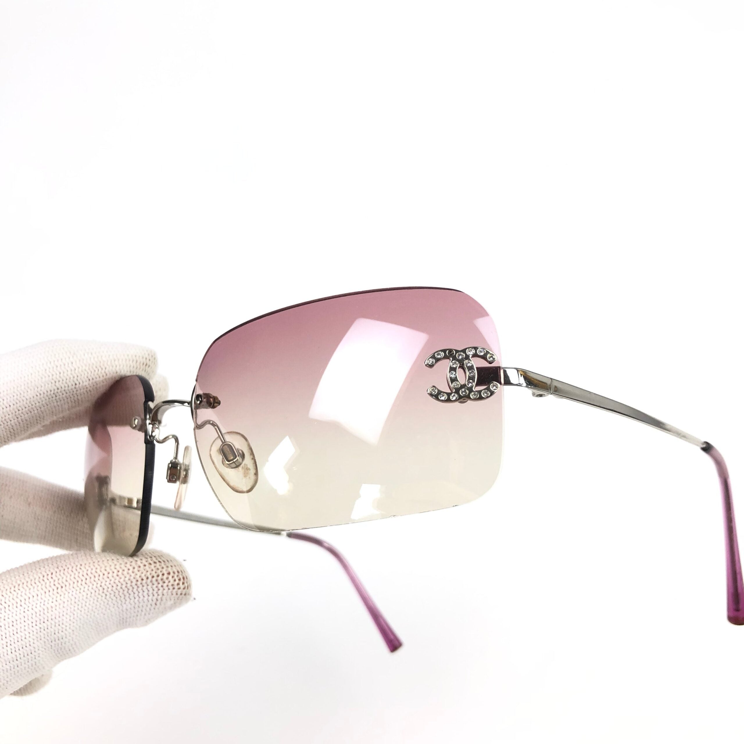 CHANEL RIMLESS SUNGLASSES