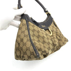 GUCCI ABBEY MONOGRAM SHOULDER BAG