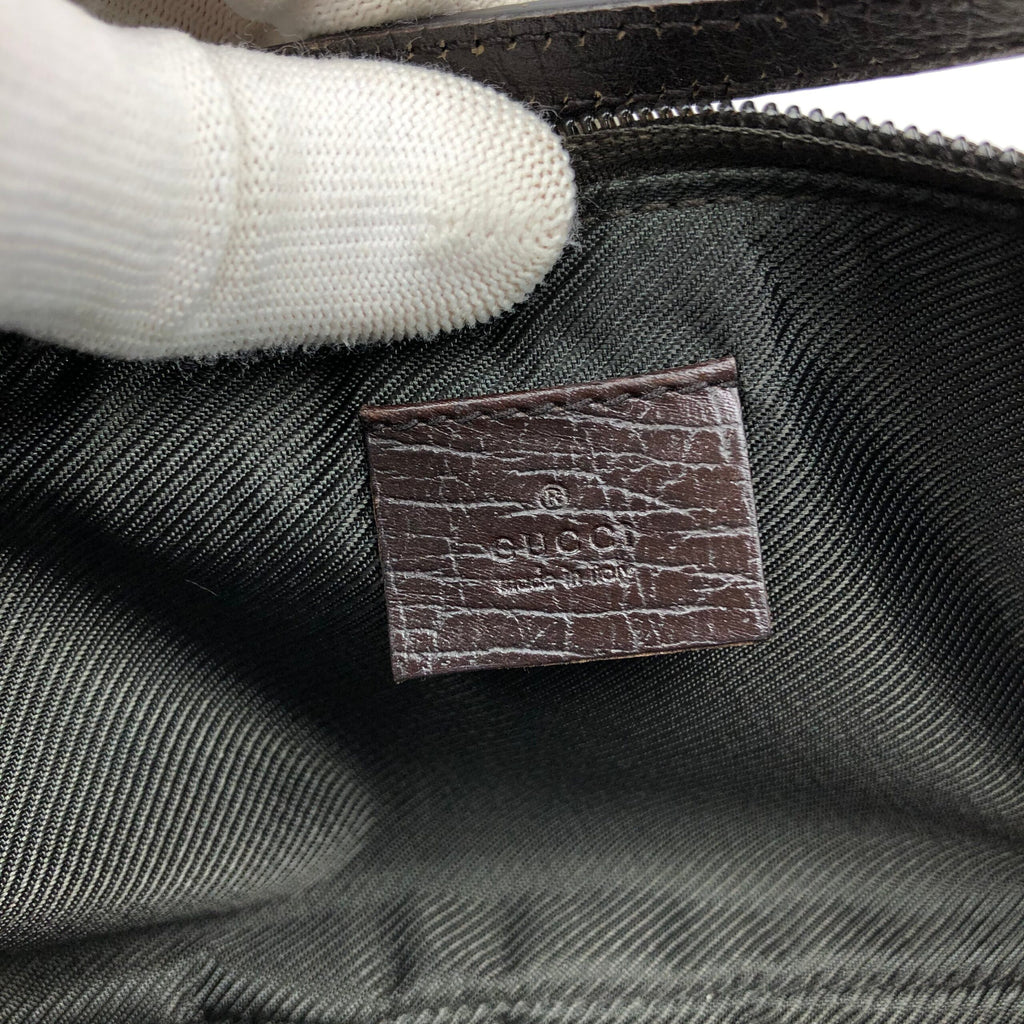 GUCCI MONOGRAM SHOULDER BAG