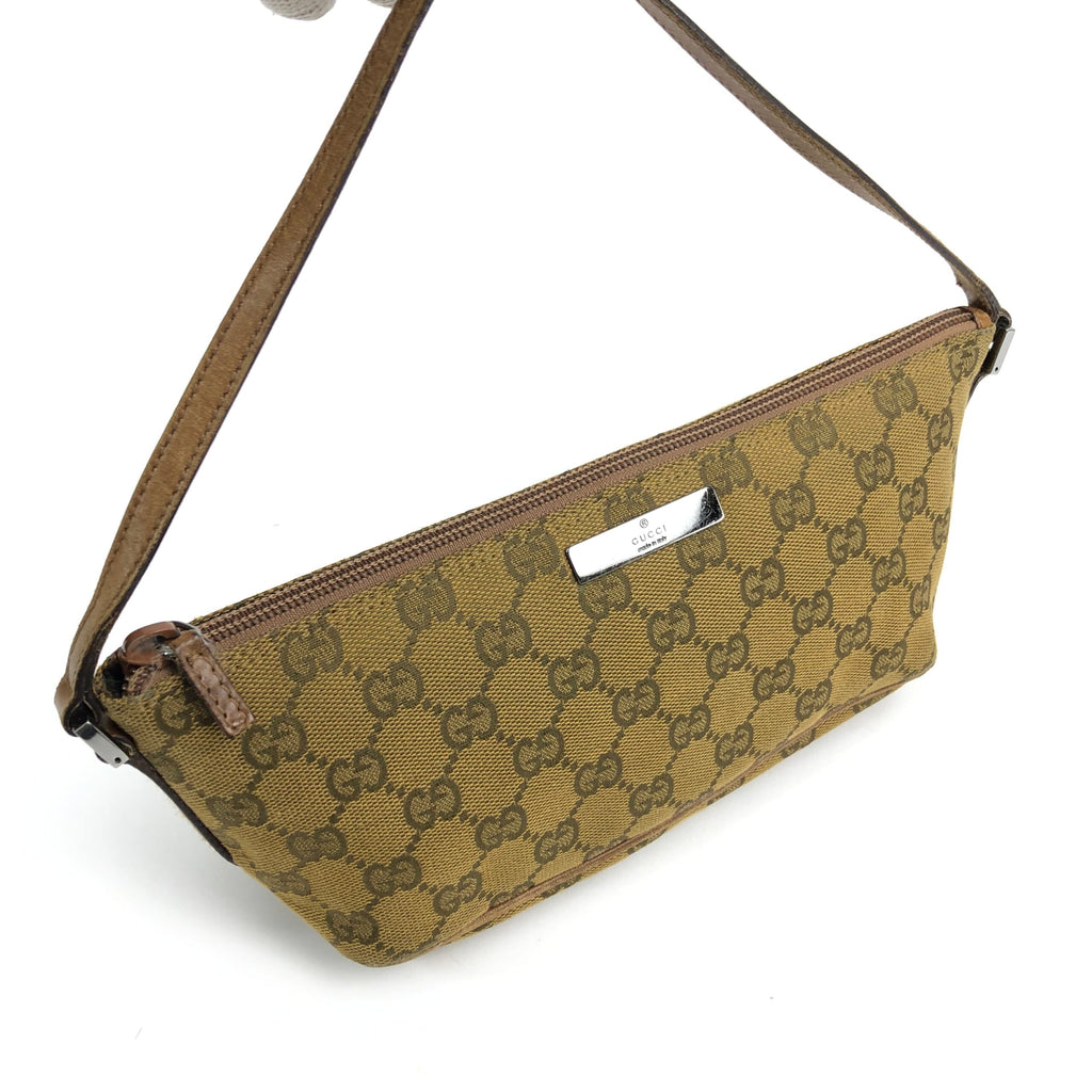 GUCCI MONOGRAM SHOULDER BAG