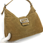 FENDI CORDUROY SHOULDER BAG