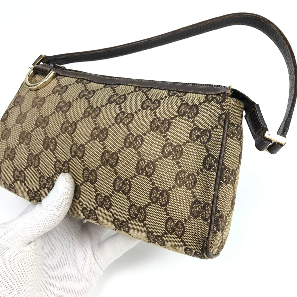 GUCCI MONOGRAM SHOULDER BAG