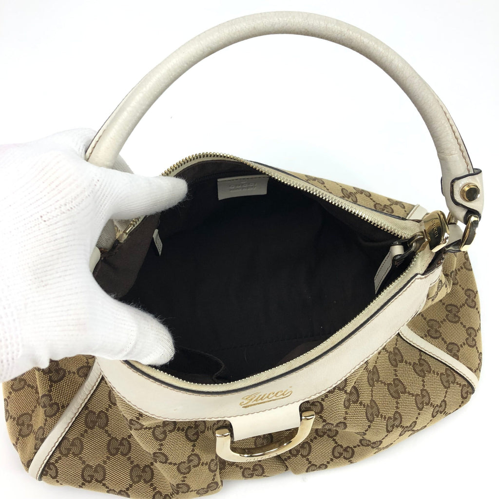 GUCCI MONOGRAM ABBEY SHOULDER BAG