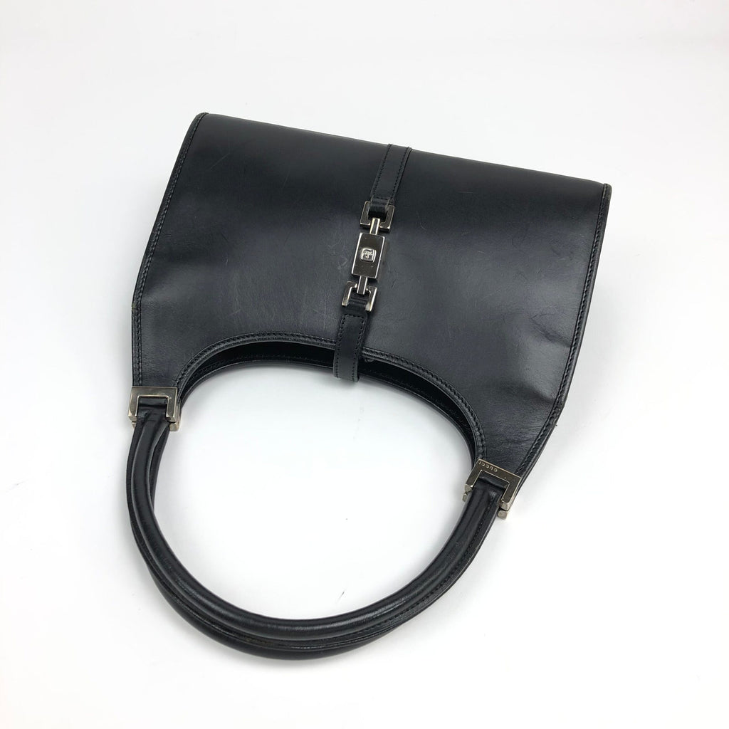 GUCCI JACKIE LEATHER SHOULDER BAG