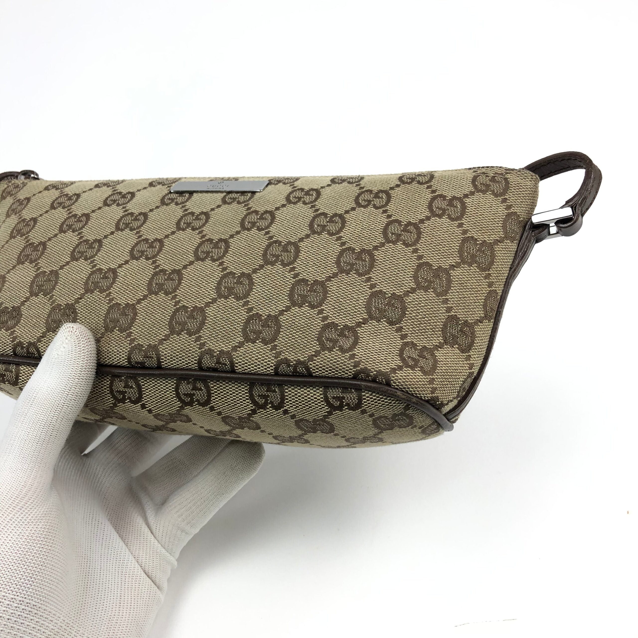 GUCCI MONOGRAM SHOULDER BAG