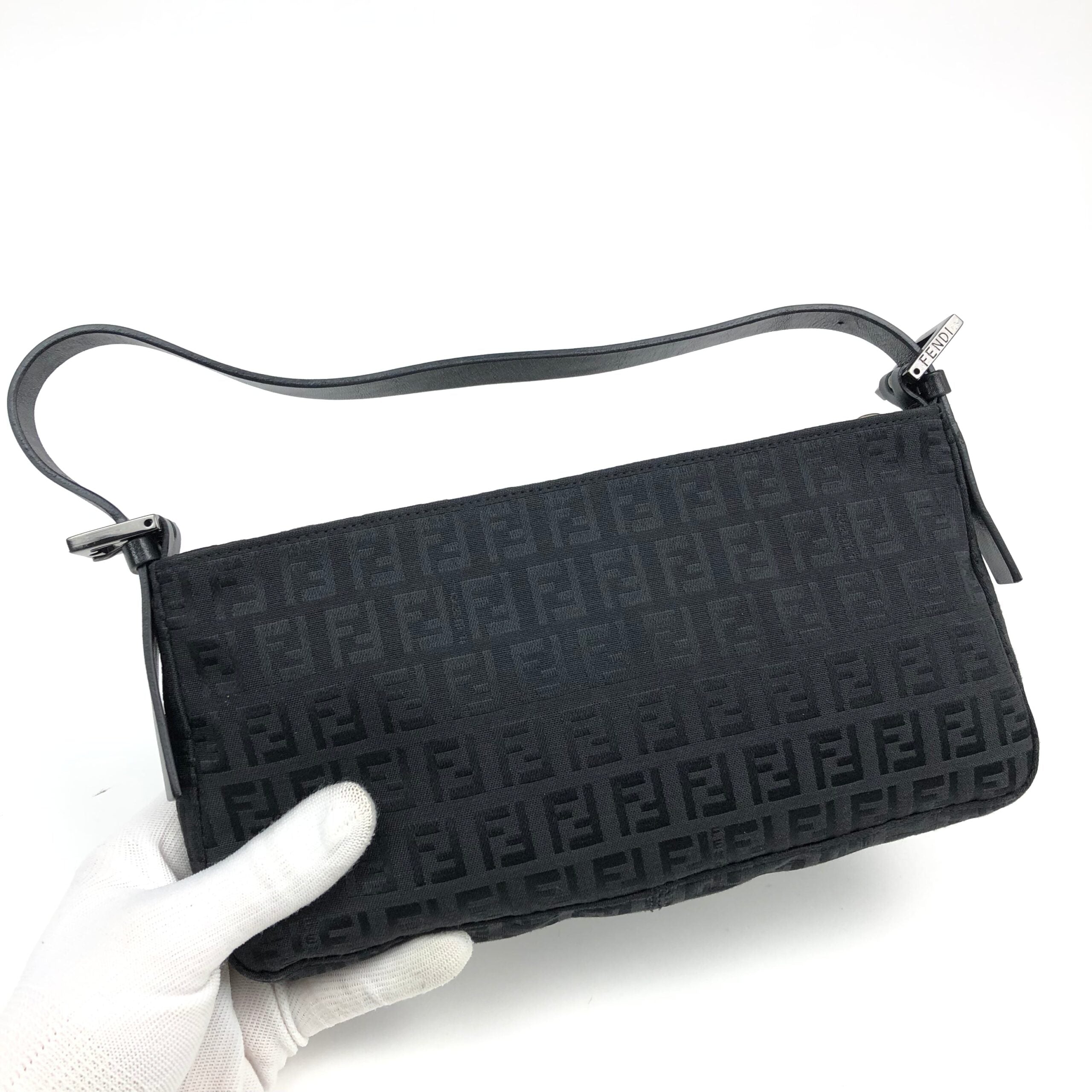FENDI ZUCCA SHOULDER BAG