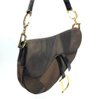 CHRISTIAN DIOR WATERCOLOUR SADDLE BAG