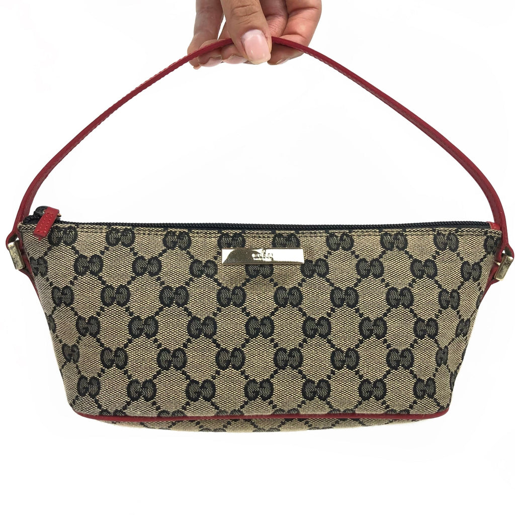 GUCCI MONOGRAM SHOULDER BAG