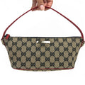 GUCCI MONOGRAM SHOULDER BAG