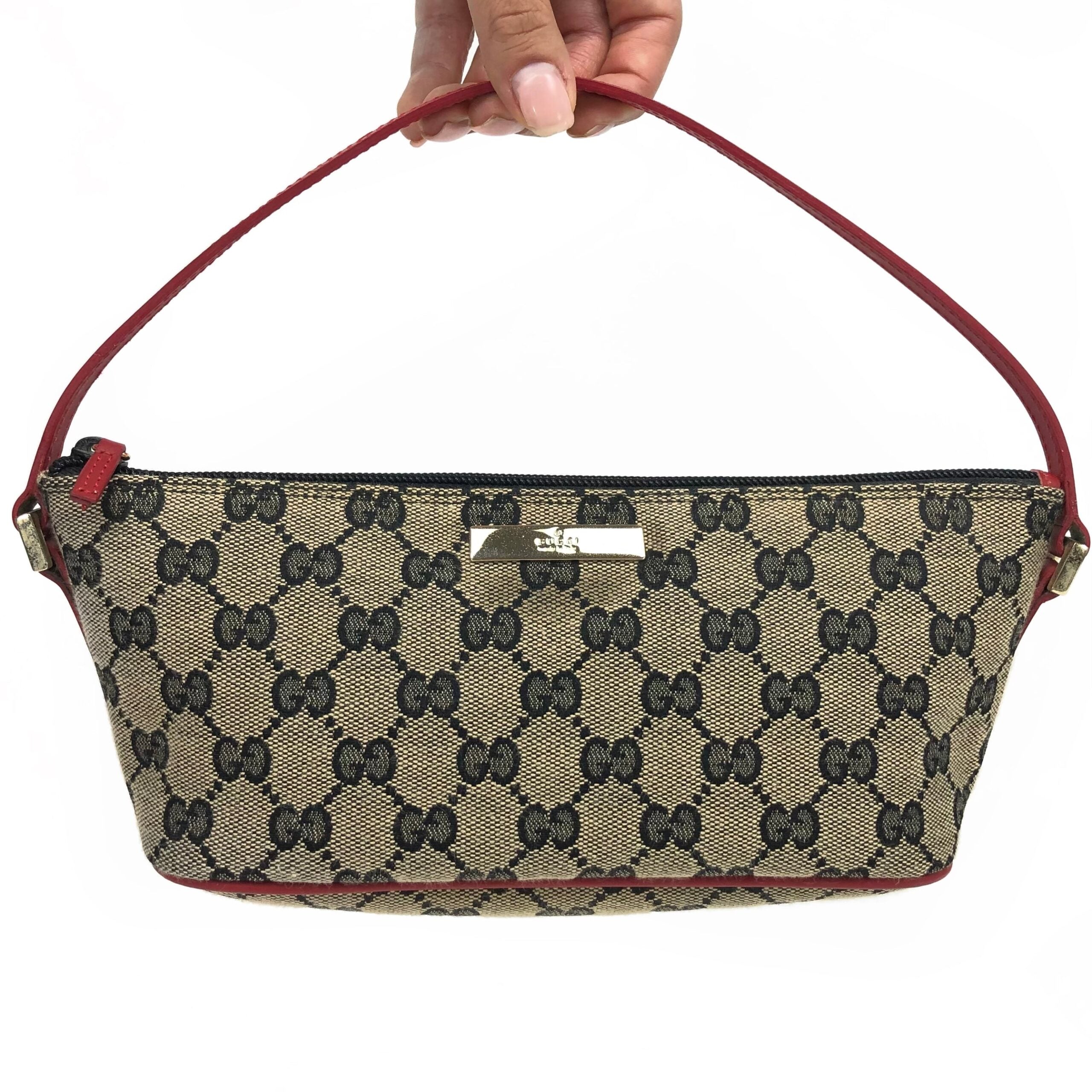 GUCCI MONOGRAM SHOULDER BAG
