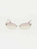 CHANEL RIMLESS SUNGLASSES