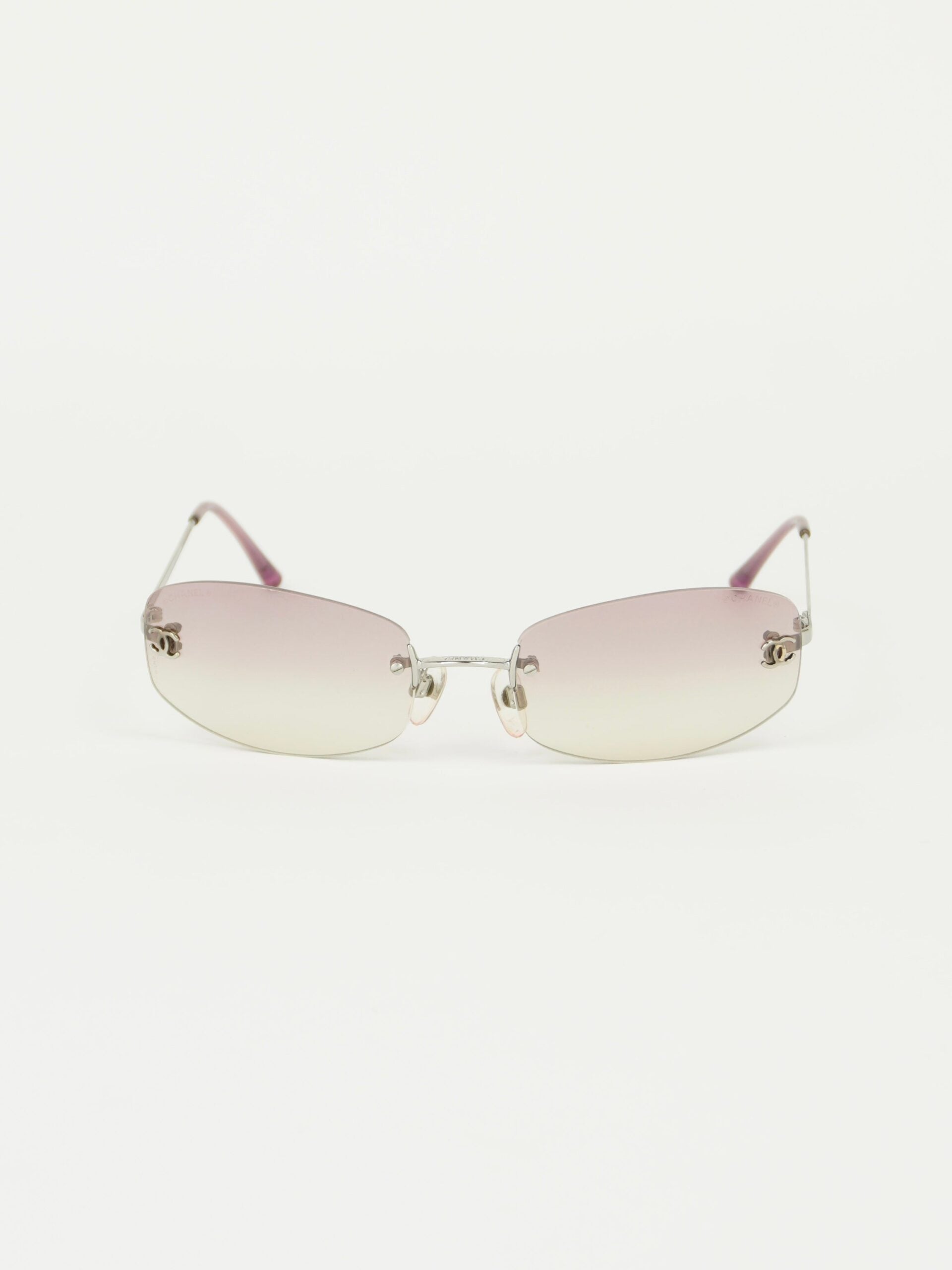 CHANEL RIMLESS SUNGLASSES