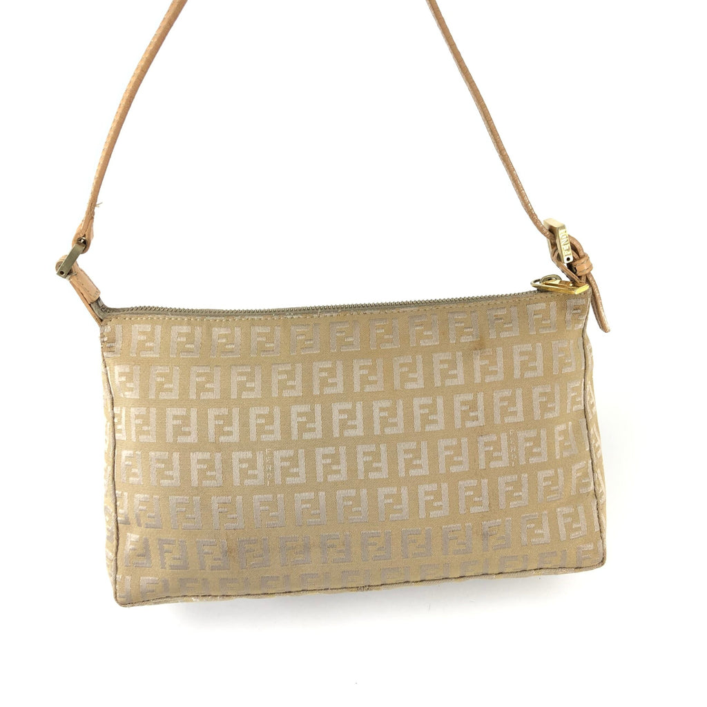 FENDI ZUCCA SHOULDER BAG