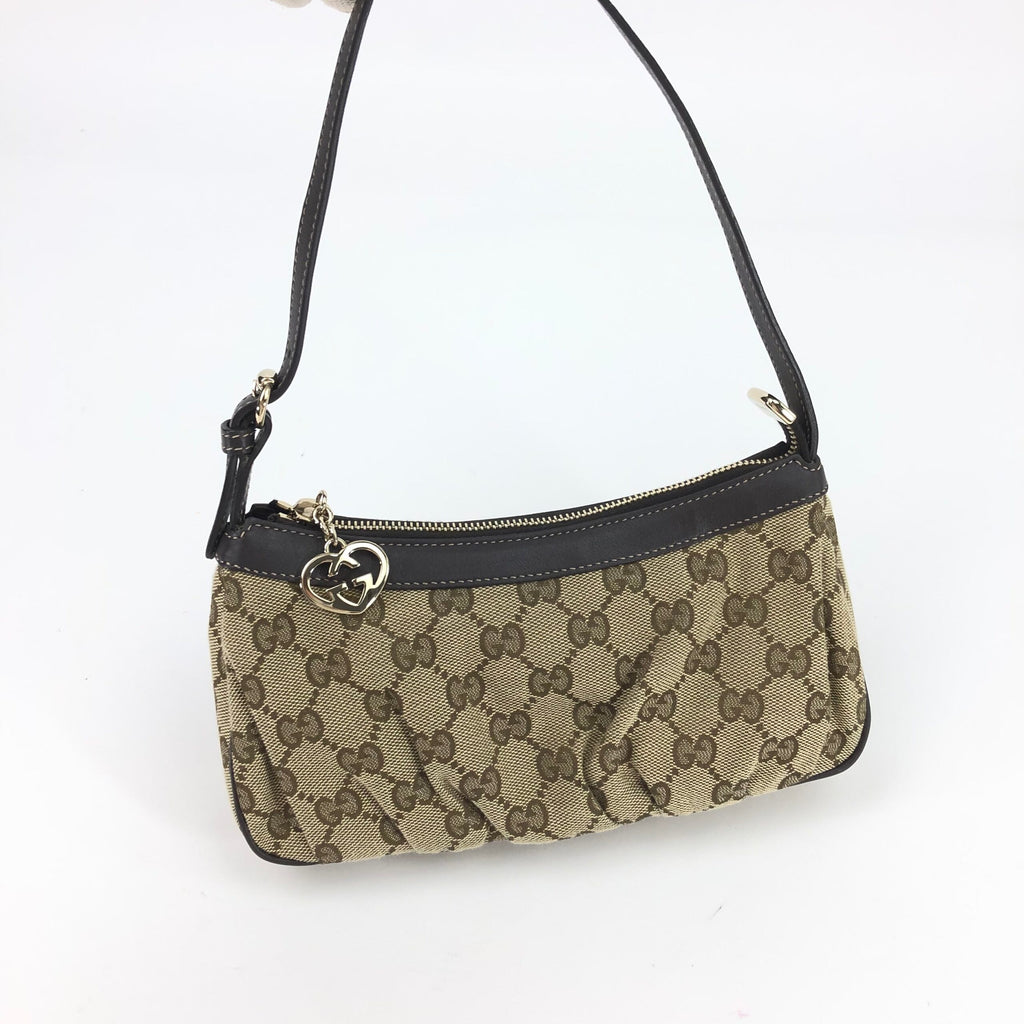 GUCCI MONOGRAM SHOULDER BAG