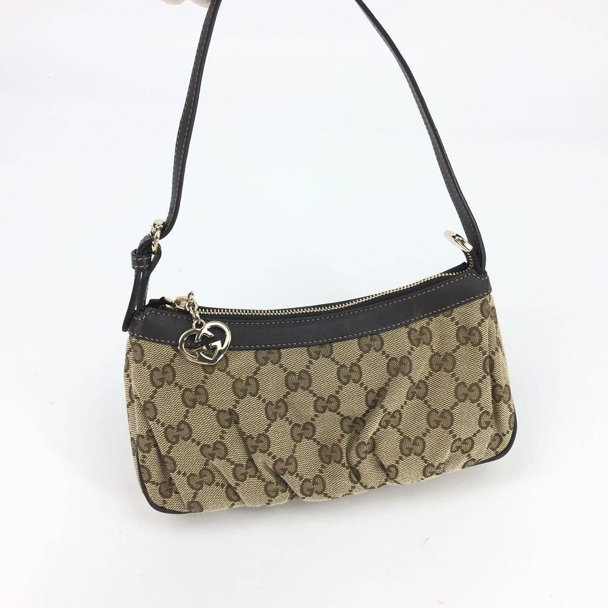GUCCI MONOGRAM SHOULDER BAG