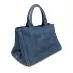 PRADA DENIM CANAPA BAG