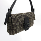 FENDI MONOGRAM BAGUETTE SHOULDER BAG