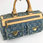 LOUIS VUITTON NEO SPEEDY DENIM BAG